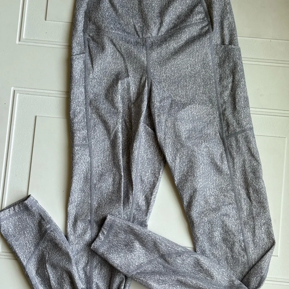 Glyder Taper Leggings Static Grey High Rise Women’s Size Extra Small - Picture 2 of 6